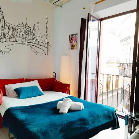 Lovely Center - Sunny Balcony Alfalf Siviglia